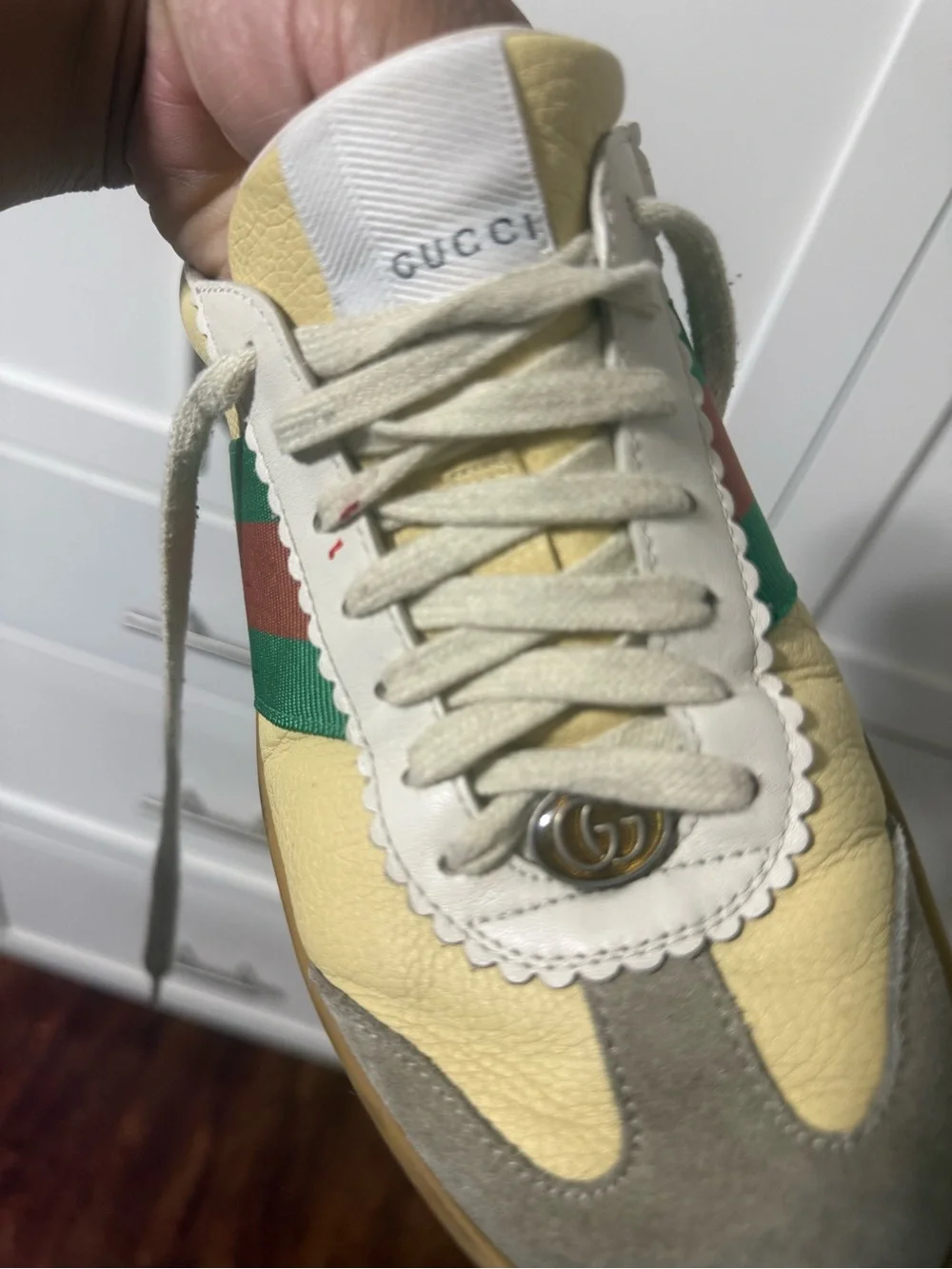 Gucci G74 Web Sneakers Men US 6M/9W/40EU